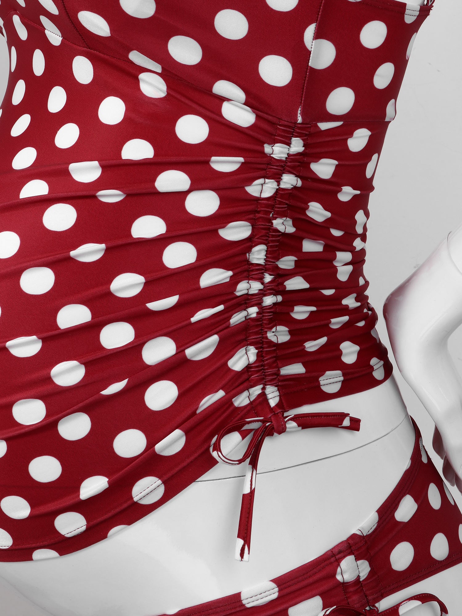 Maternity One Piece Swimsuit Pregnant Women Summer Plus Size Polka Dots Swimwear Beachwear Pregnancy Bathing Suit