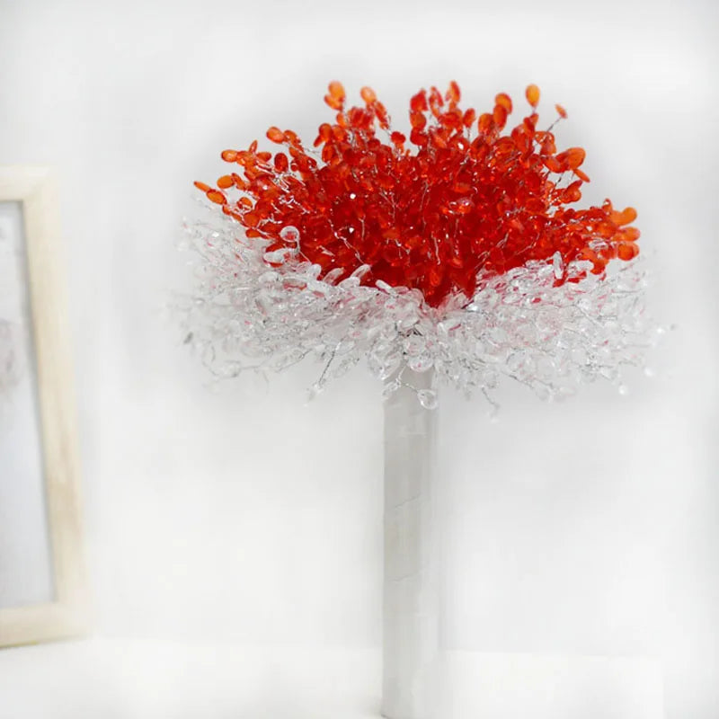 Perfect Wedding bouquet Bridal wedding bouquet holding hands Crystal boutique wedding bouquet