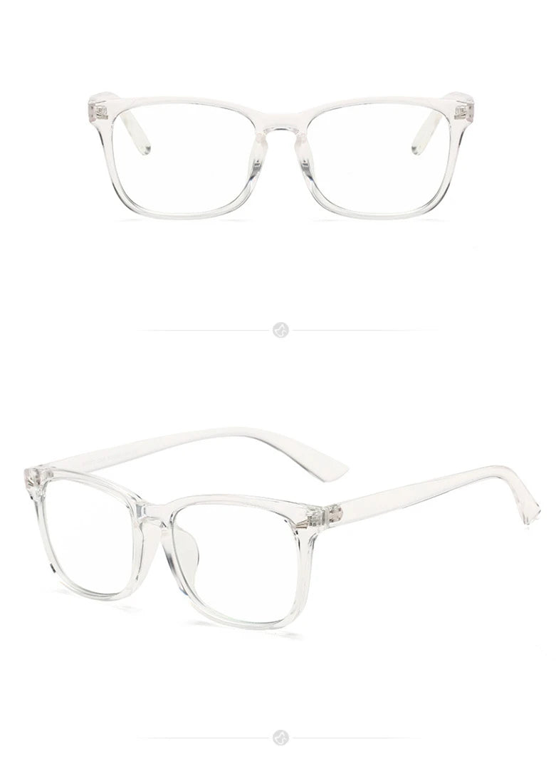 Transparent Eyeglasses Women Men Anti Blue Light Glasses Frames Female Male Computer Eyewear Clear Optical Myopia Frame