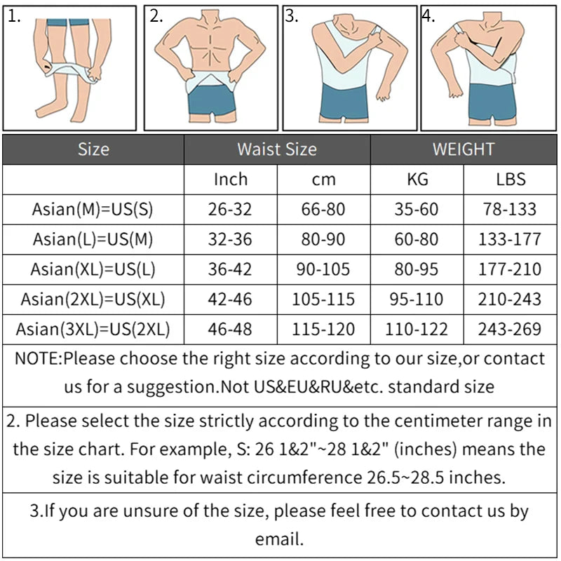 Men Slimming Body Shaper Shirt