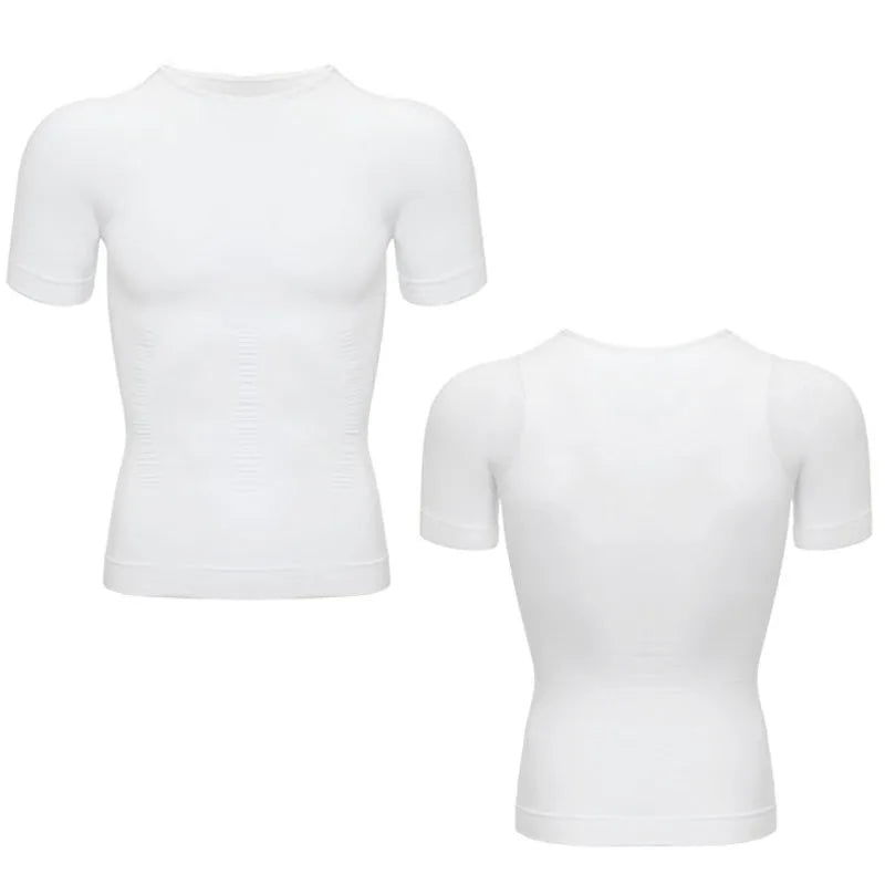 Men Slimming Body Shaper Shirt
