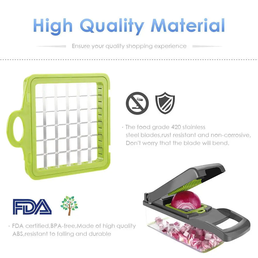 Vegetable Chopper Multi-functional Grater Cutter