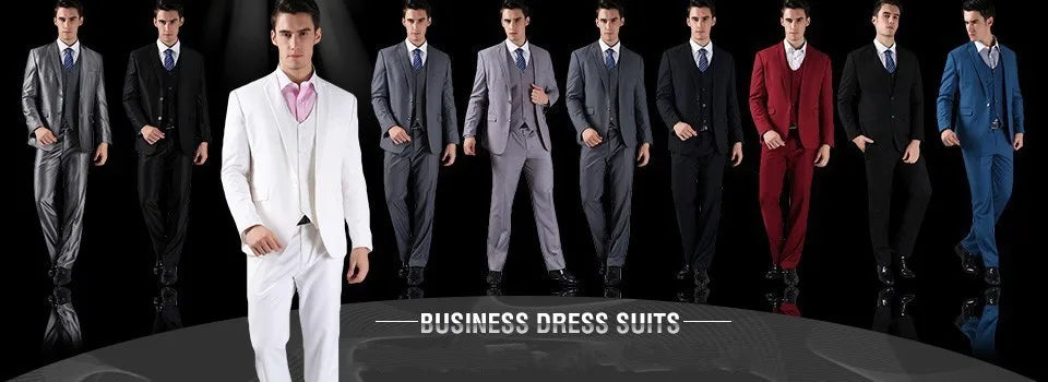 Leopard Men Two Pieces Suit