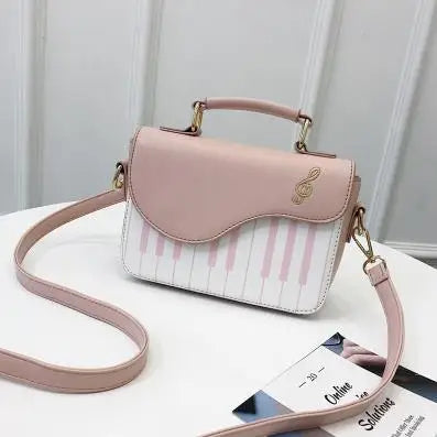 Cute Piano Shaped  Purses and Handbag Shoulder Bag for Women Novelty Girls Cross body Bag Female Party Clutch Small Purse