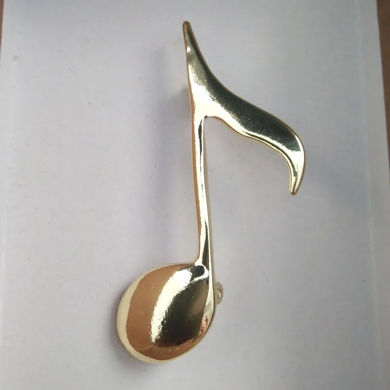 Cute Pins Music Note Collar Pin Badge Pins Metal Pins Music Brooch
