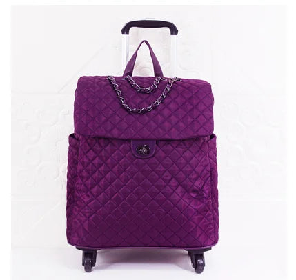 Women Travel trolley Luggage bag 20 Inch wheeled bags Laptop Business Travel trolley spinner suitcase luggage suitcase on wheels