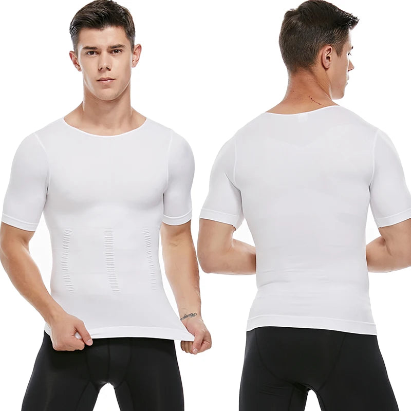 Men Slimming Body Shaper Shirt