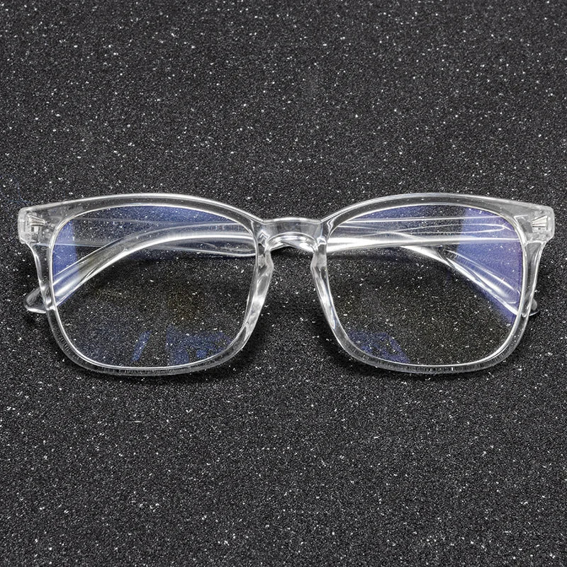 Transparent Eyeglasses Women Men Anti Blue Light Glasses Frames Female Male Computer Eyewear Clear Optical Myopia Frame