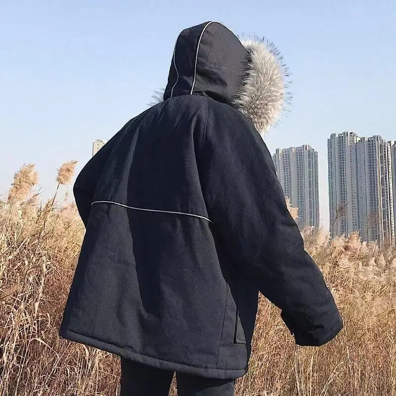 Men/Women Winter Jackets Thickness Outwear Coat Street wear Outdoor Overcoat