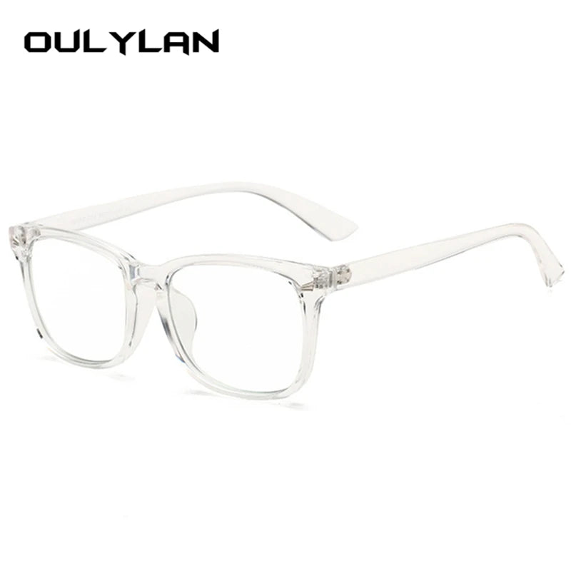 Transparent Eyeglasses Women Men Anti Blue Light Glasses Frames Female Male Computer Eyewear Clear Optical Myopia Frame