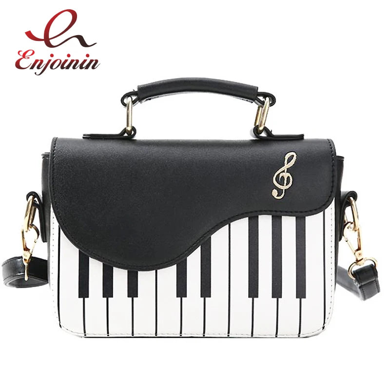 Cute Piano Shaped  Purses and Handbag Shoulder Bag for Women Novelty Girls Cross body Bag Female Party Clutch Small Purse