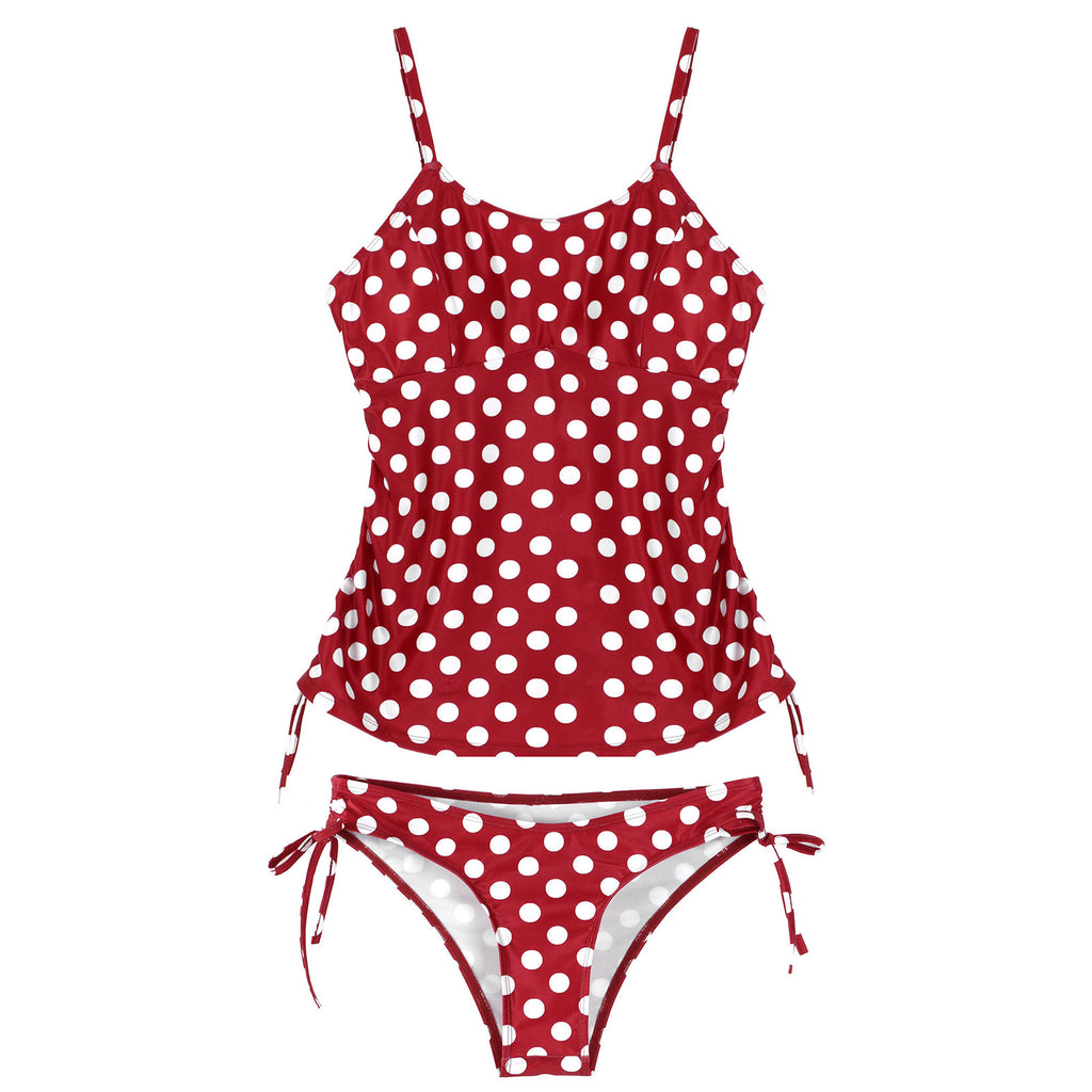 Maternity One Piece Swimsuit Pregnant Women Summer Plus Size Polka Dots Swimwear Beachwear Pregnancy Bathing Suit