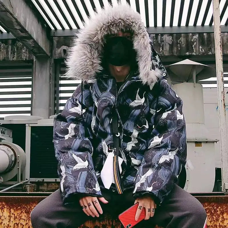 Men/Women Winter Jackets Thickness Outwear Coat Street wear Outdoor Overcoat