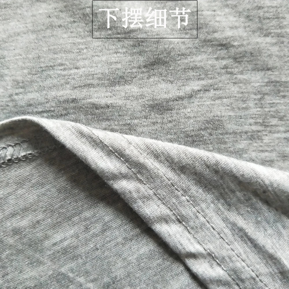 Women Summer V Neck Short Sleeve T shirt Loose T Shirts Female Plus Size Long Style Tops