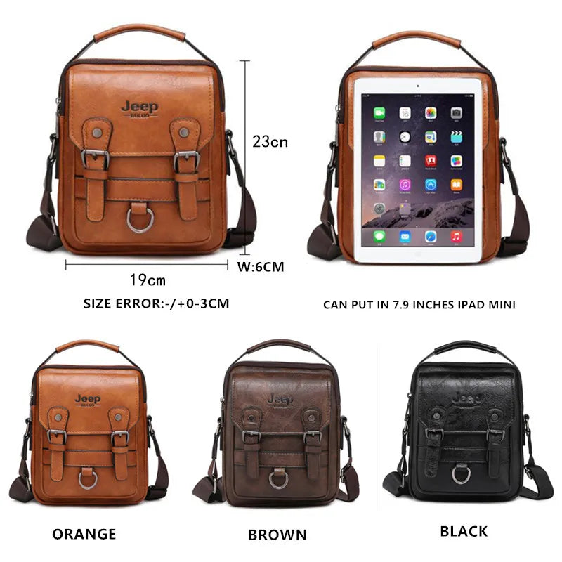 Men Multi-function Business Cross Body Handbags