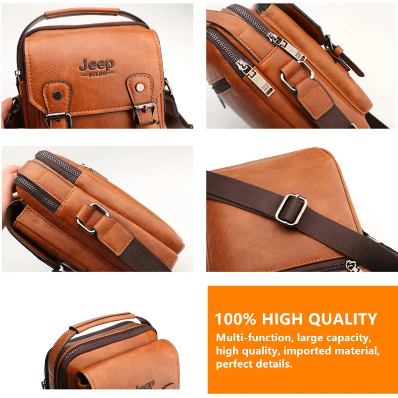 Men Multi-function Business Cross Body Handbags