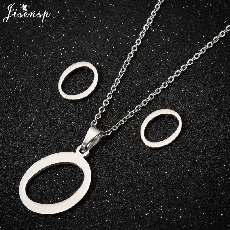 Personalize A-Z Letter Alphabet Pendant Necklace Long Chain Initial Necklaces Charms