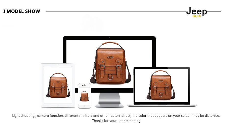 Men Multi-function Business Cross Body Handbags