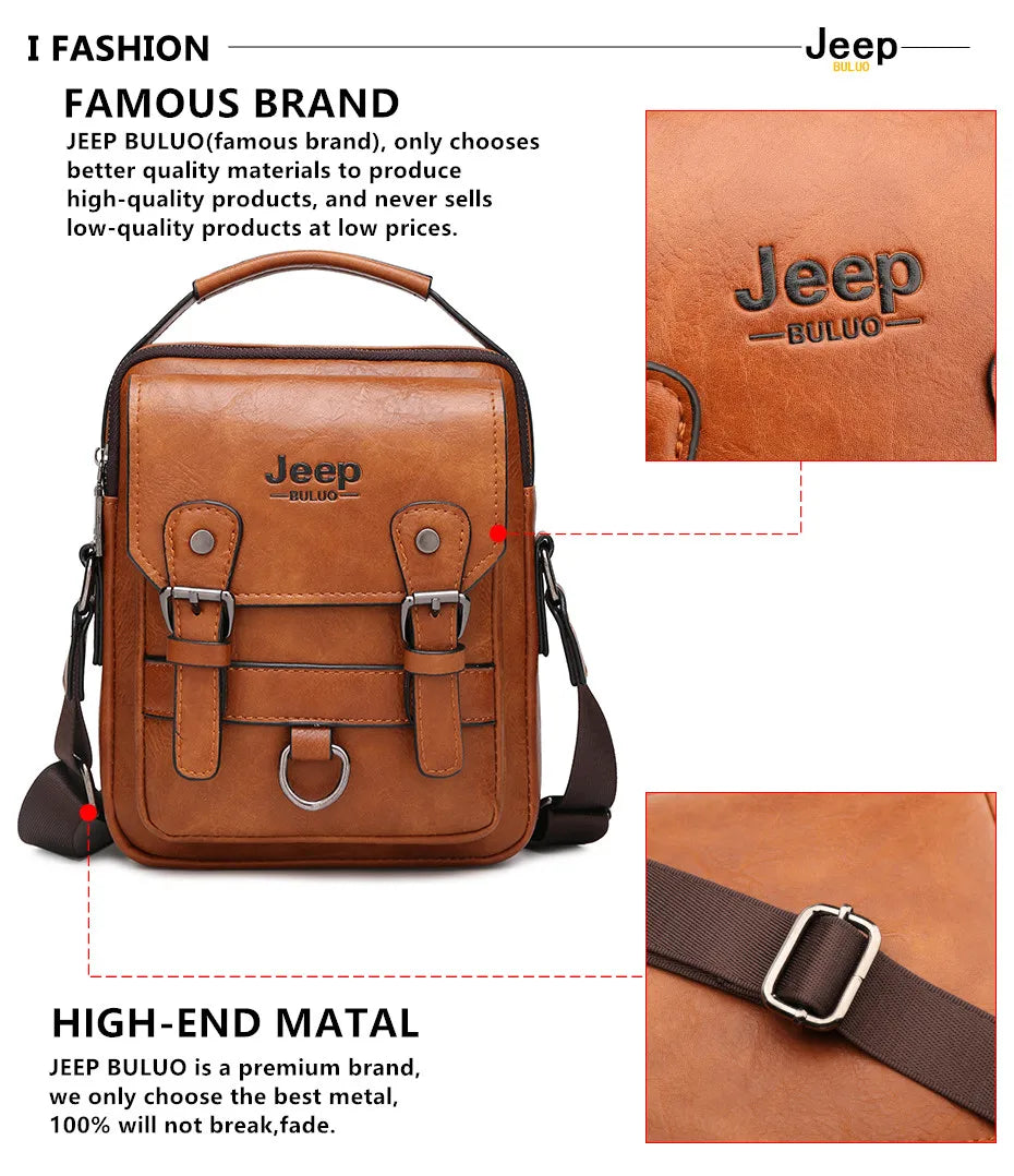 Men Multi-function Business Cross Body Handbags
