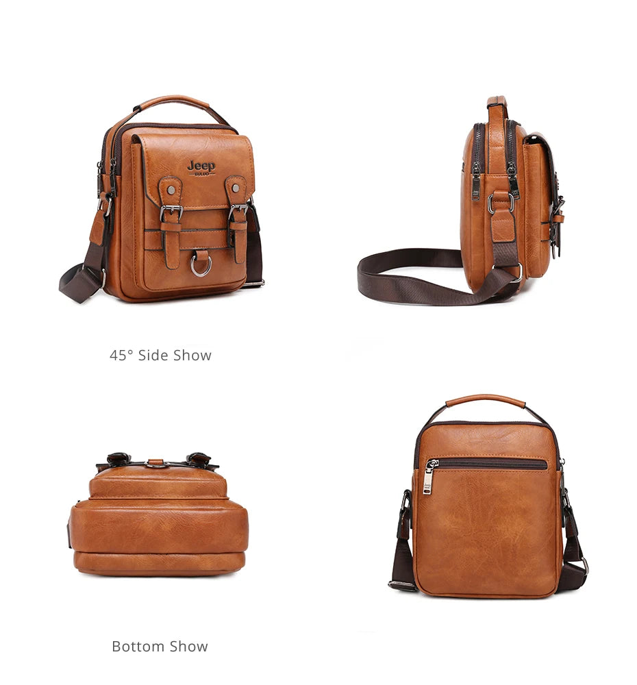 Men Multi-function Business Cross Body Handbags