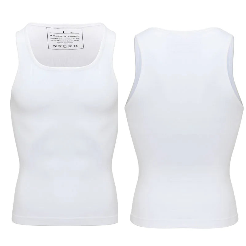 Men Slimming Body Shaper Shirt