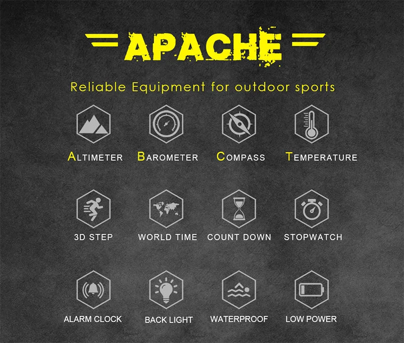 Men's sport Digital watch