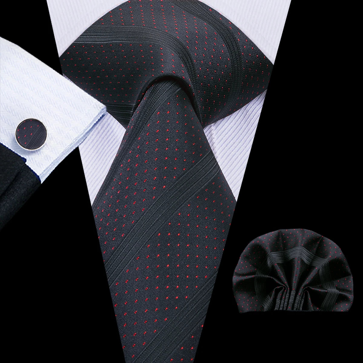 8.5cm Black Solid Striped Paisley 100% Silk Men's Business Tie Neck Tie for Men Fashion Luxury Wedding Necktie Gravatas
