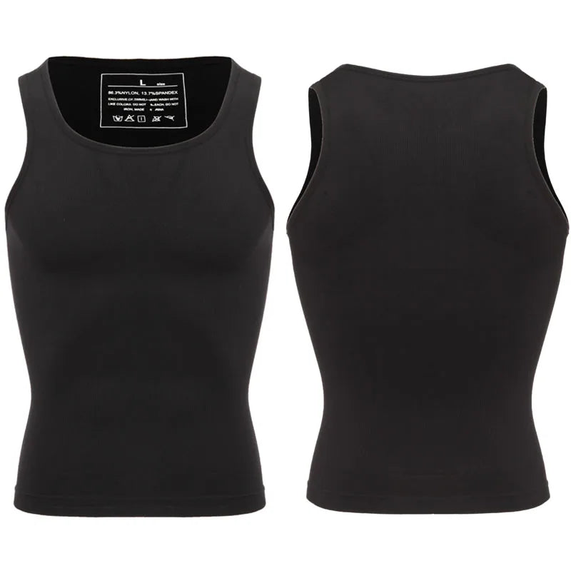 Men Slimming Body Shaper Shirt