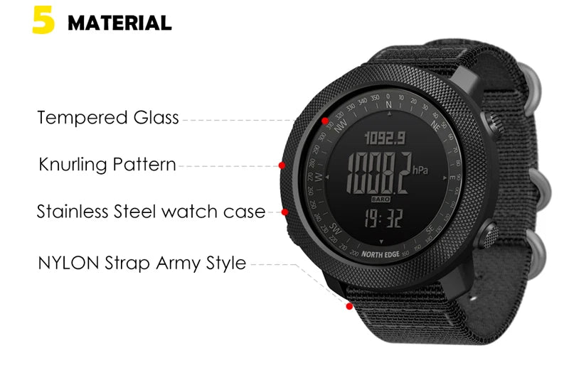 Men's sport Digital watch