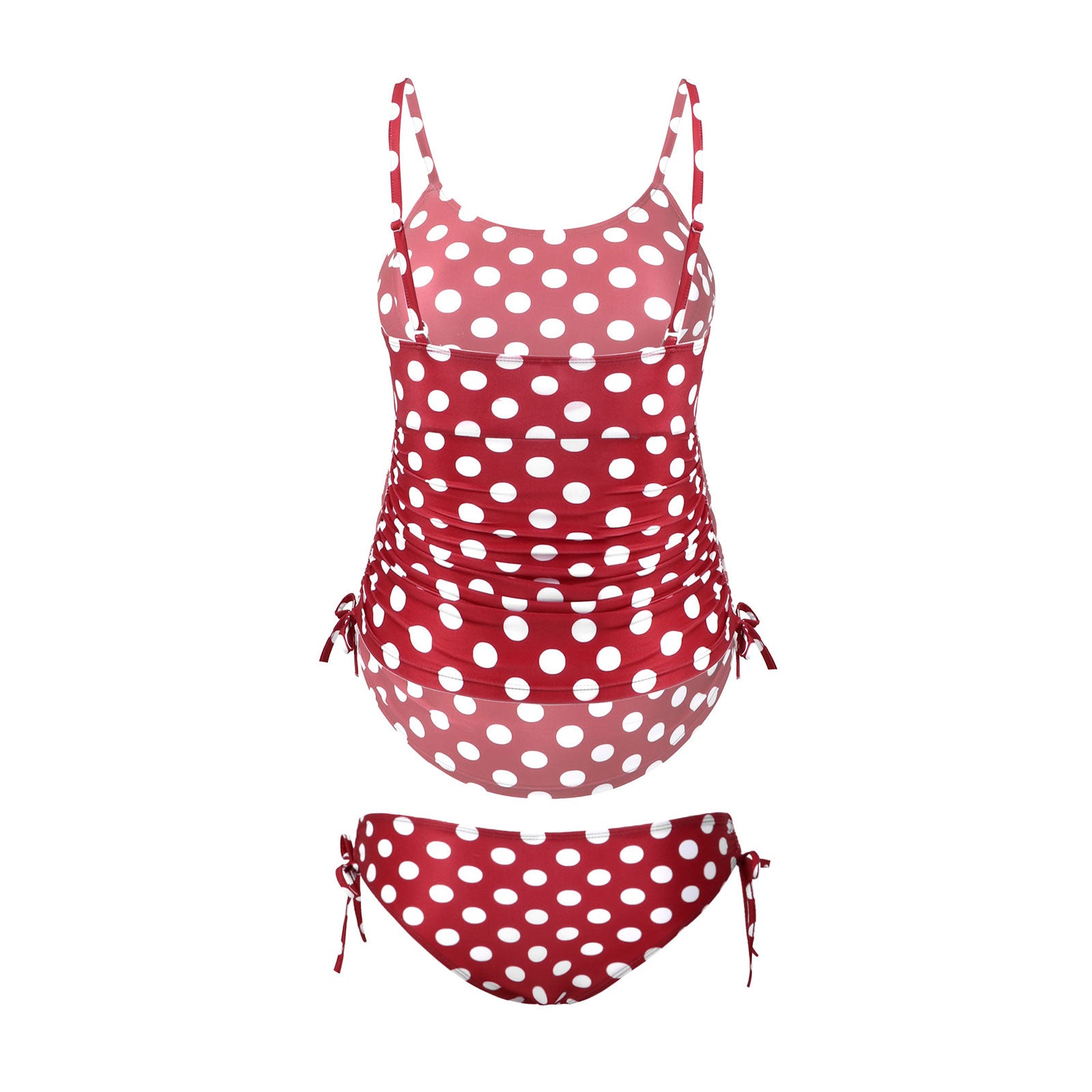 Maternity One Piece Swimsuit Pregnant Women Summer Plus Size Polka Dots Swimwear Beachwear Pregnancy Bathing Suit