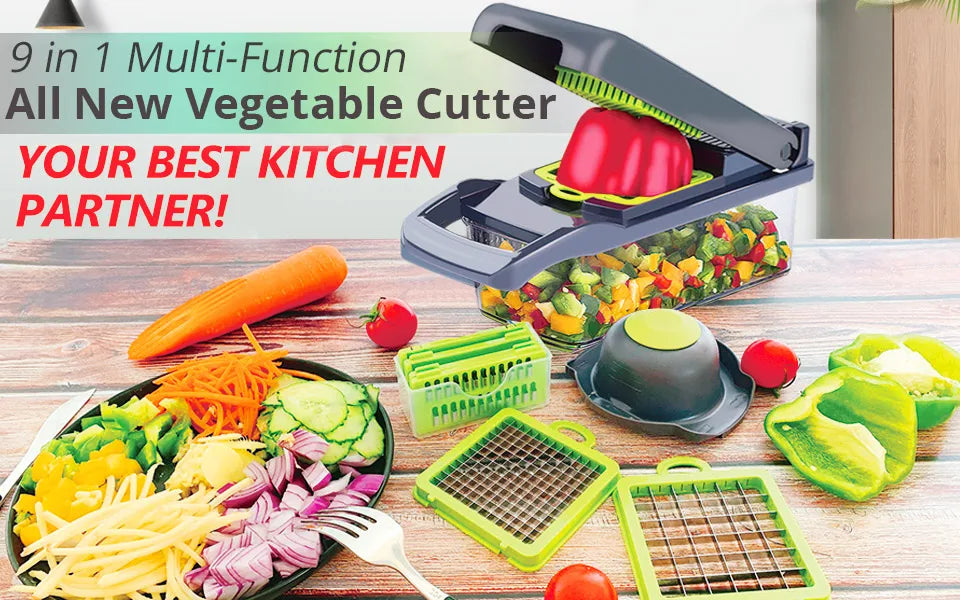 Vegetable Chopper Multi-functional Grater Cutter