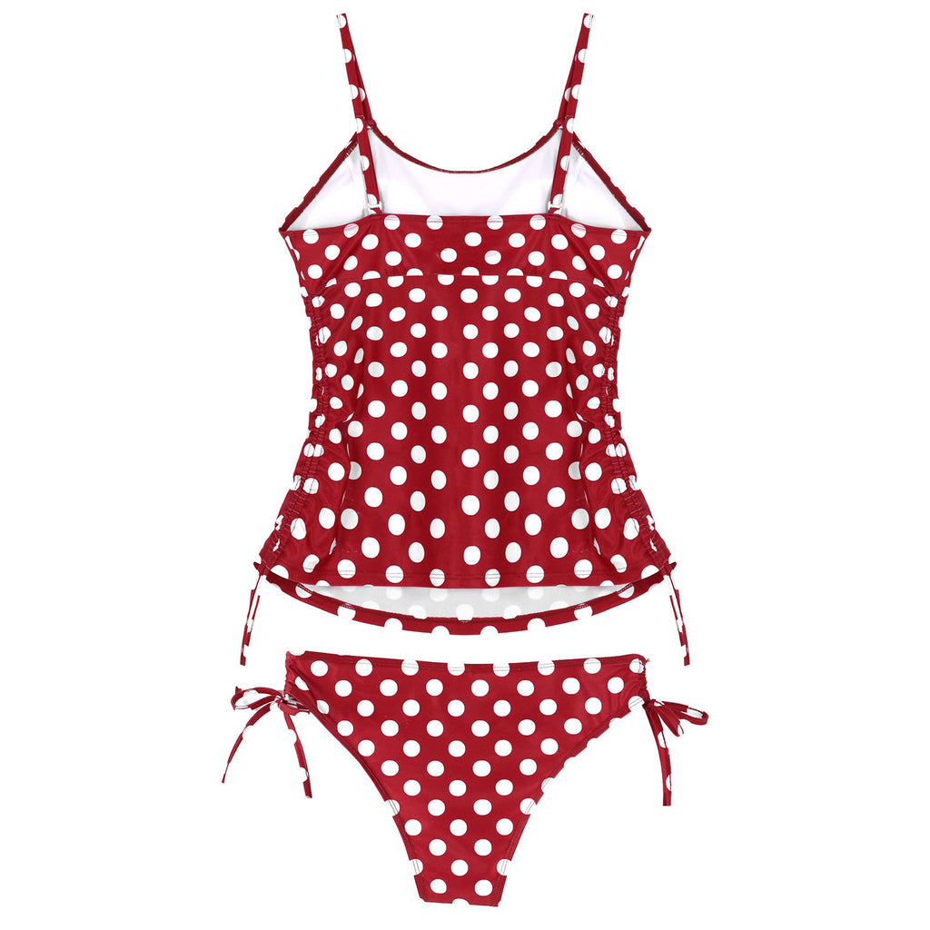 Maternity One Piece Swimsuit Pregnant Women Summer Plus Size Polka Dots Swimwear Beachwear Pregnancy Bathing Suit