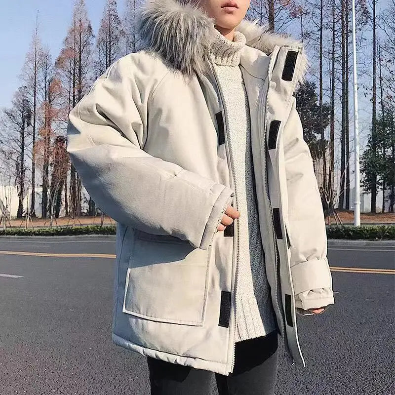 Men/Women Winter Jackets Thickness Outwear Coat Street wear Outdoor Overcoat