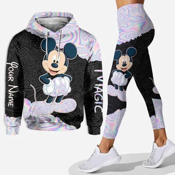 Mickey Mouse Hoodie and Leggings Sweat Pant Suit