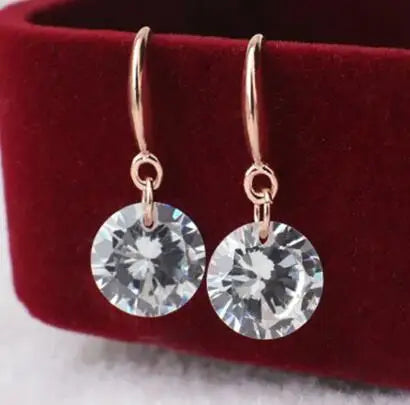 Hollow Out Leaves Earrings Trendy Vintage Crystal Ear Stud Wheat Unique Design Silver Golden Color Jewelry Gift