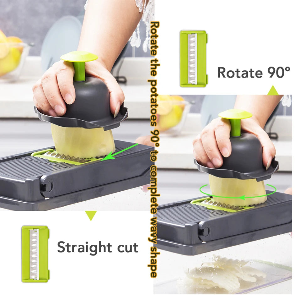 Vegetable Chopper Multi-functional Grater Cutter
