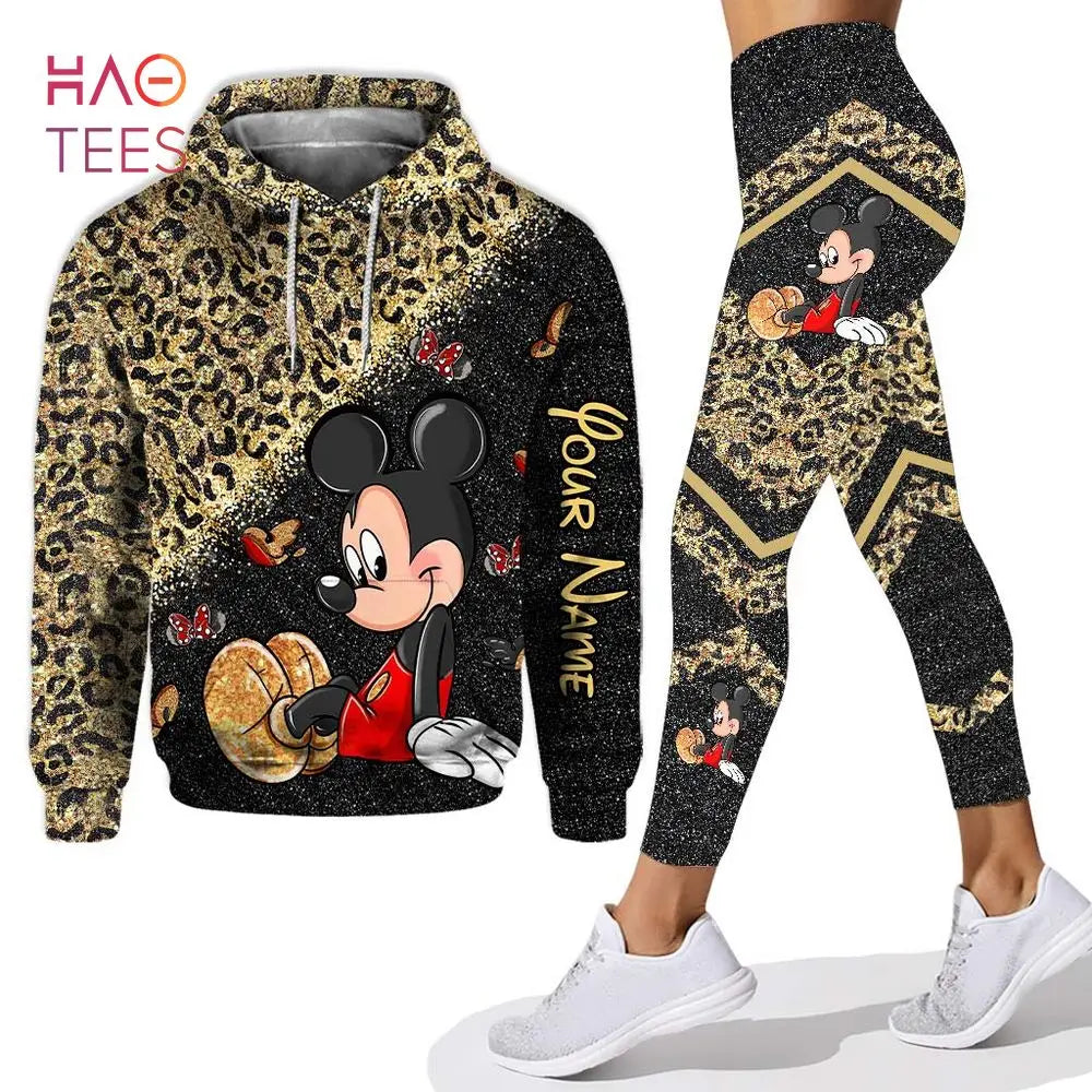 Mickey Mouse Hoodie and Leggings Sweat Pant Suit