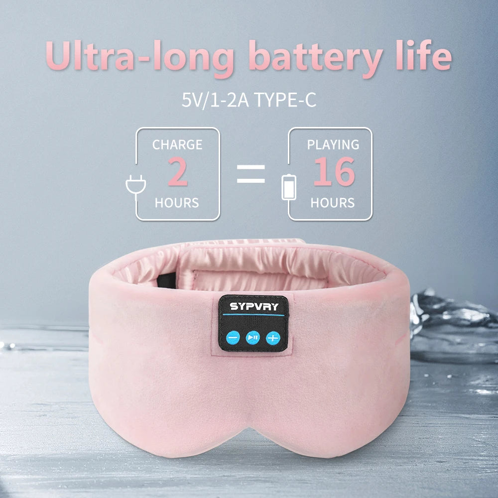 Sleeping Headphones Bluetooth Eye Mask