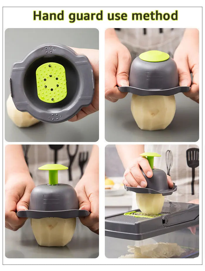 Vegetable Chopper Multi-functional Grater Cutter