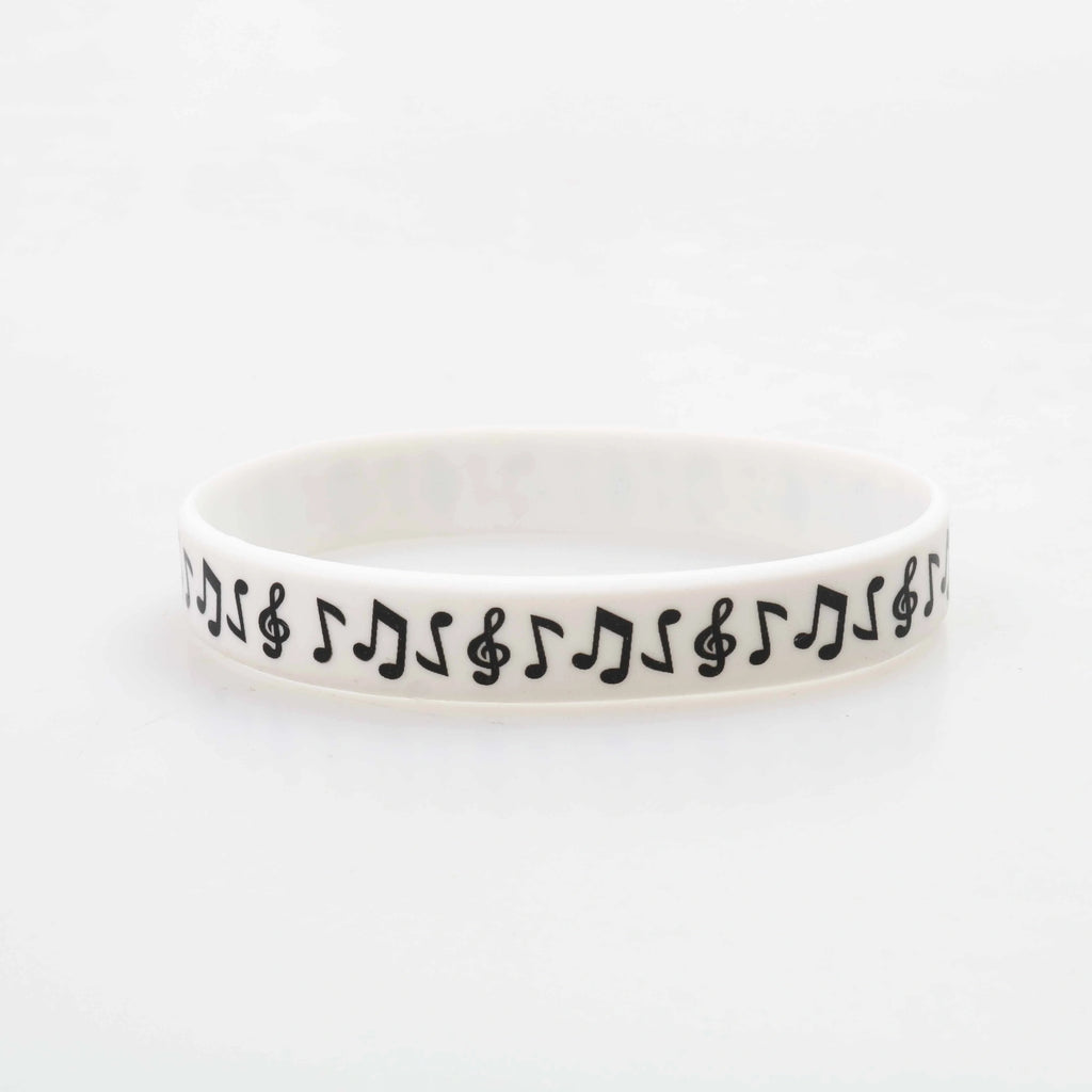 1PC Music Silicone Bracelet Outdoor Sports Birthday Gift Fashion Piano Jewelry Wristband Waterproof