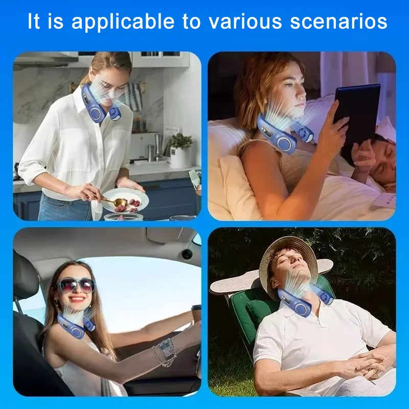 Silent Neck Hanging Fan