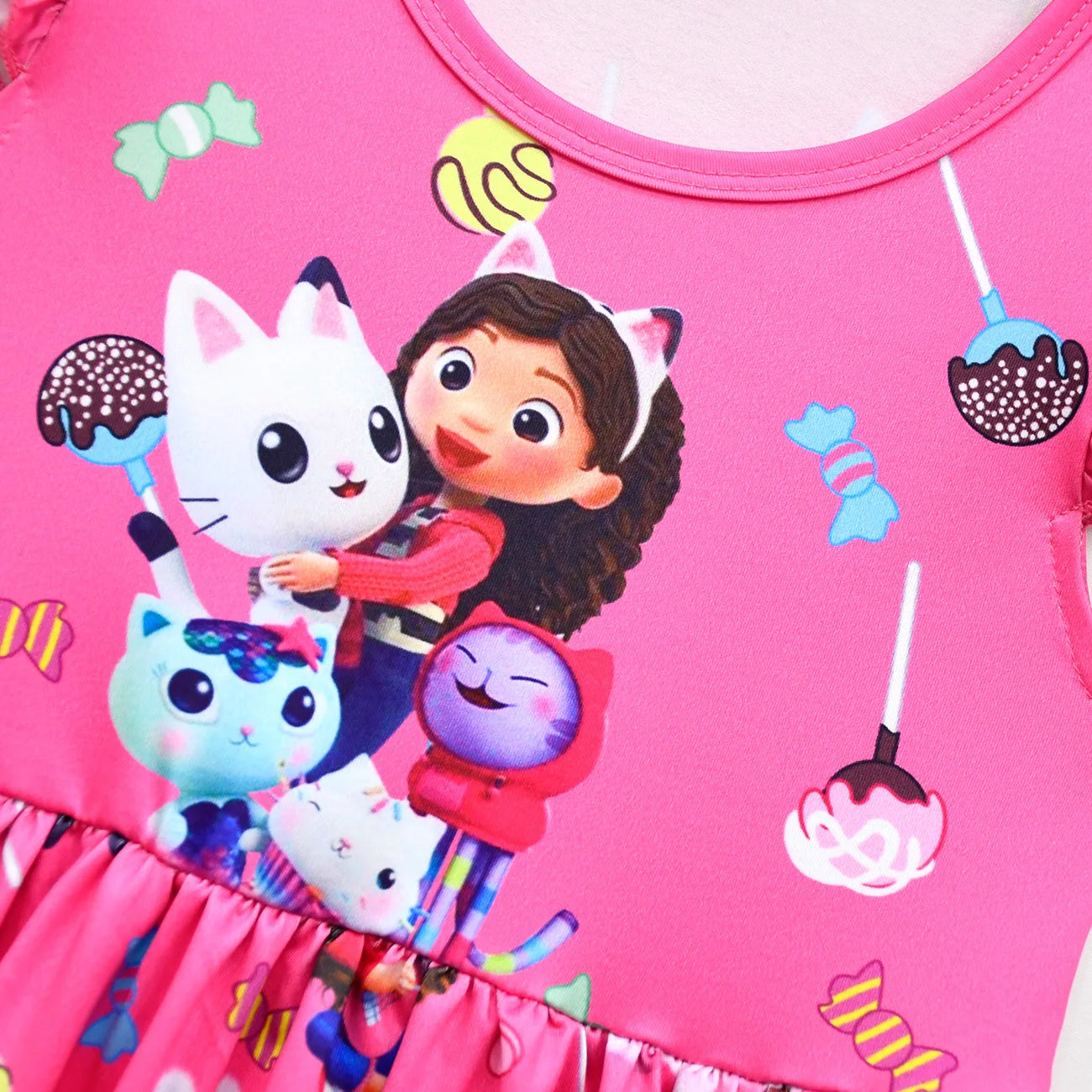 Dollhouse Dresses  Princess Gabby Cat Children's Day Birthday Party