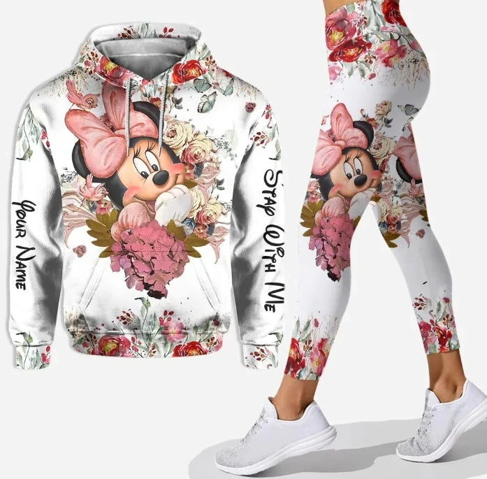 Mickey Mouse Hoodie and Leggings Sweat Pant Suit