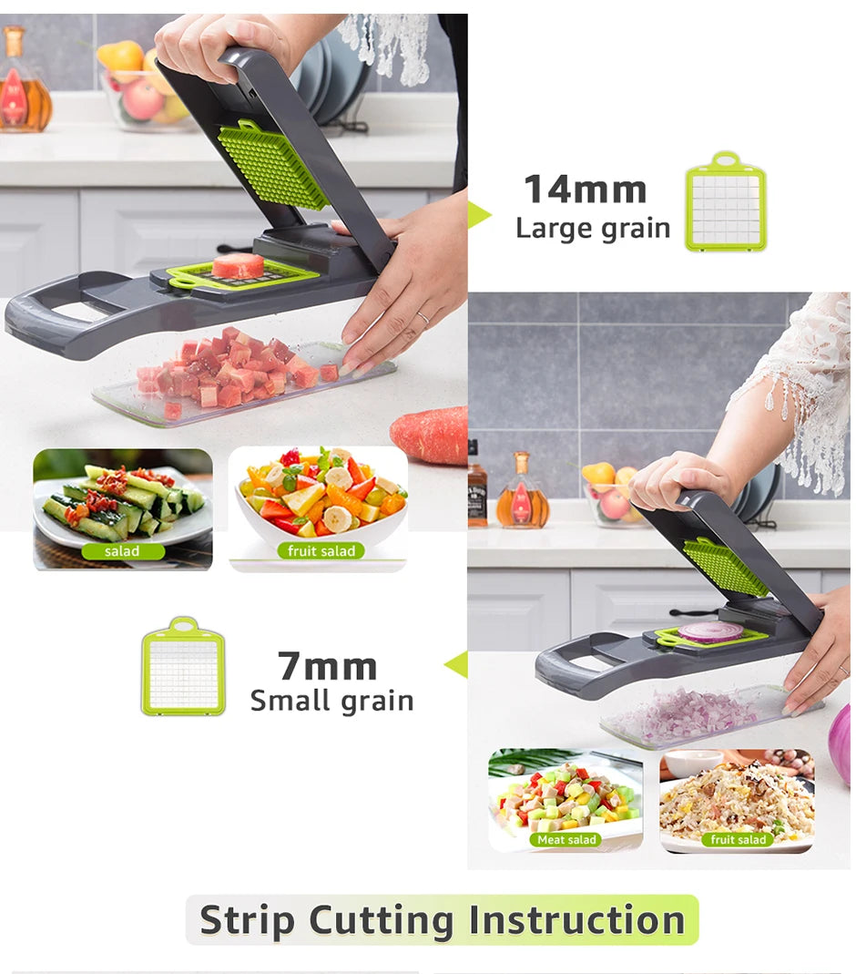 Vegetable Chopper Multi-functional Grater Cutter