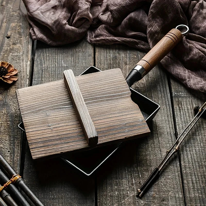 1Pcs Non-Stick Japanese Cookware Home Kitchen Egg Pan Pancake Frying Pan Cast Iron Pot Easy To Clean Cooking Tools Square Pots