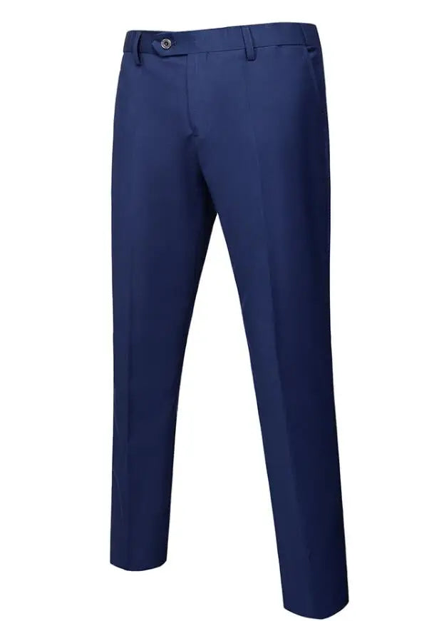 Slim Men's Suit 3 Pieces Set (Jacket + Pants + Vest)