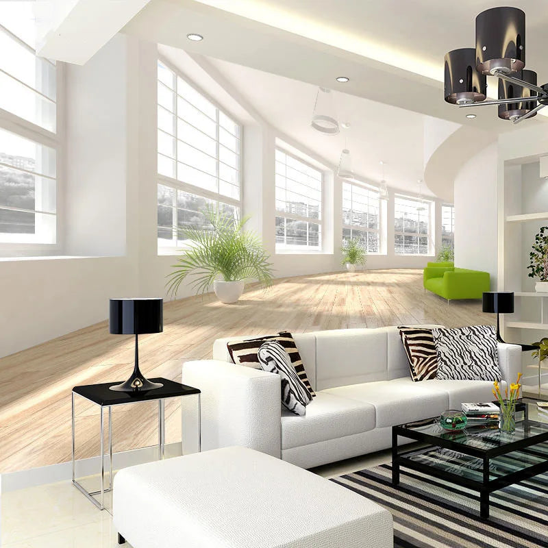 Modern Simple 3D Stereo Space Expansion Mural Wallpaper Living Room Office Interior Decor Wallpaper