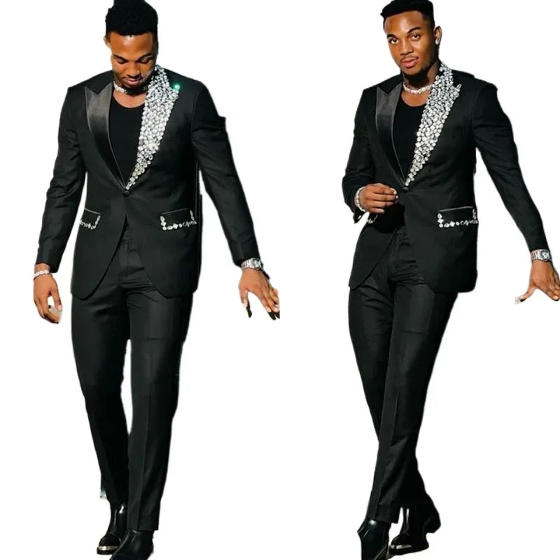Black Slim Suit