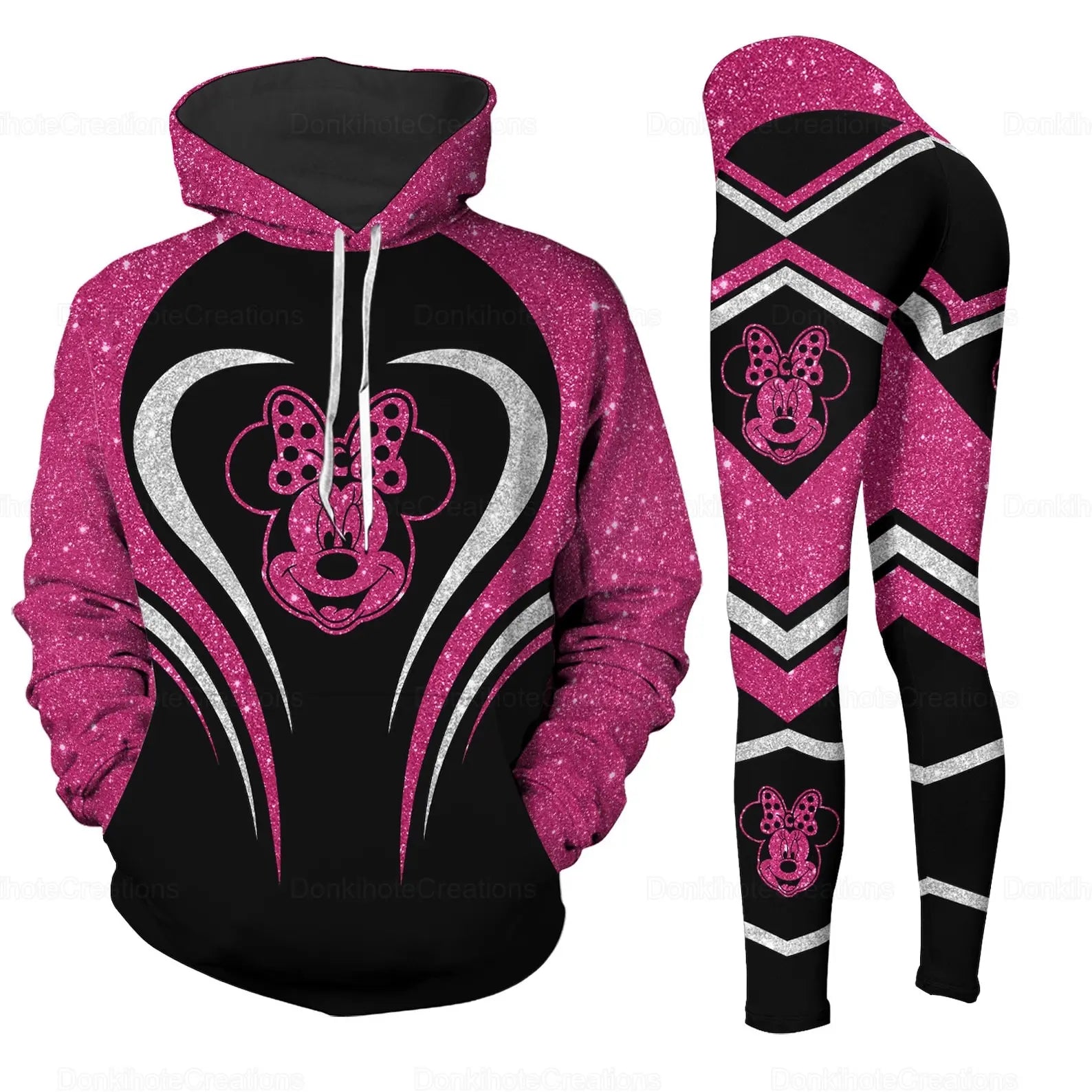 Mickey Mouse Hoodie and Leggings Sweat Pant Suit