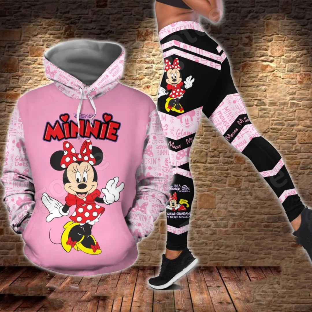 Mickey Mouse Hoodie and Leggings Sweat Pant Suit